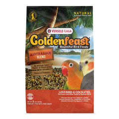 Goldenfeast VL Australian Blend 3 lb bag foraging enrichment for small parrots