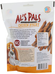 GoldRush AL's Pals chicken sticks close-up shows tender texture for training breaks