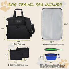 Goloni airtight food containers 2-pack keep pet snacks fresh during trips.