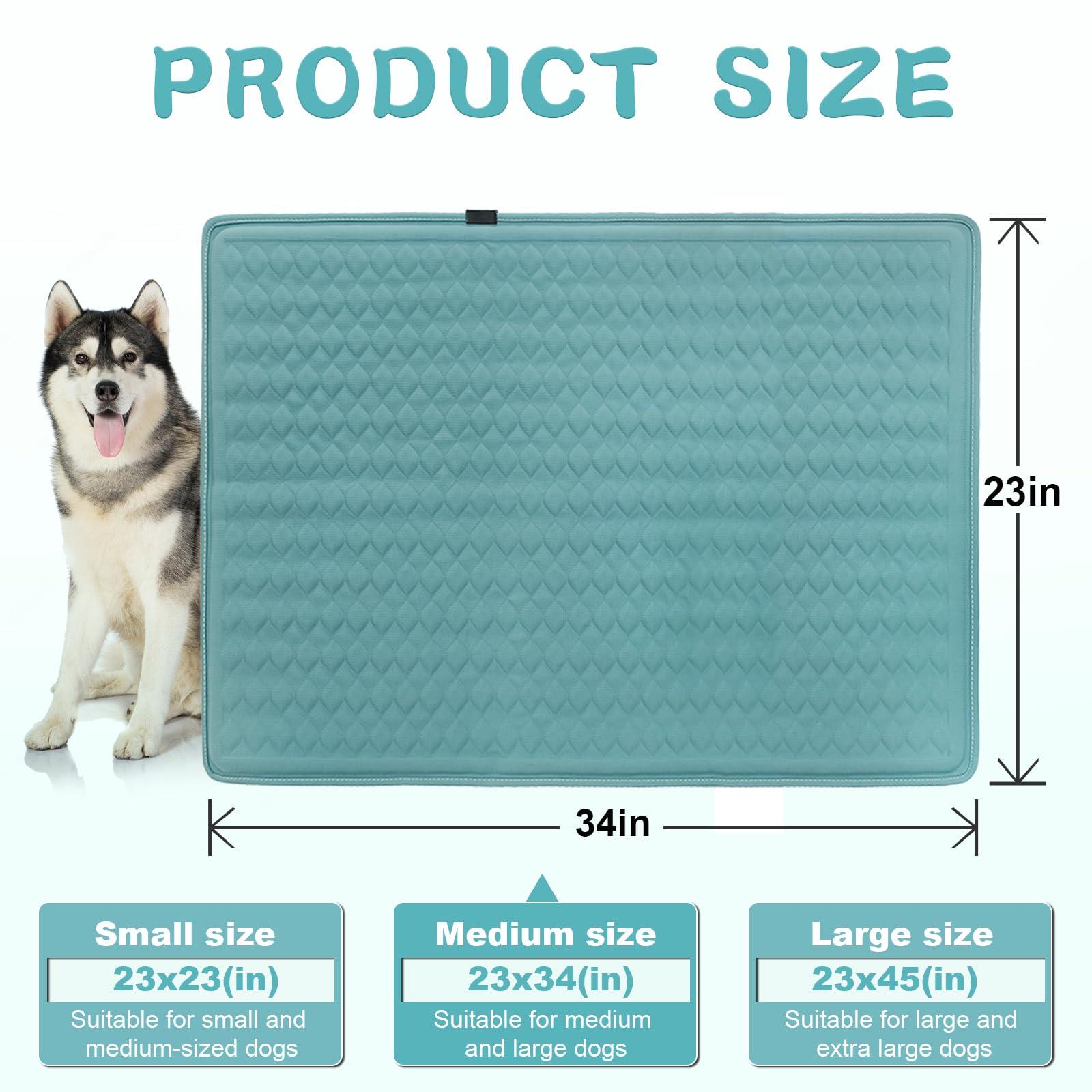 GOLOPET mat shows reinforced stitching and chew resistant silicone for durability