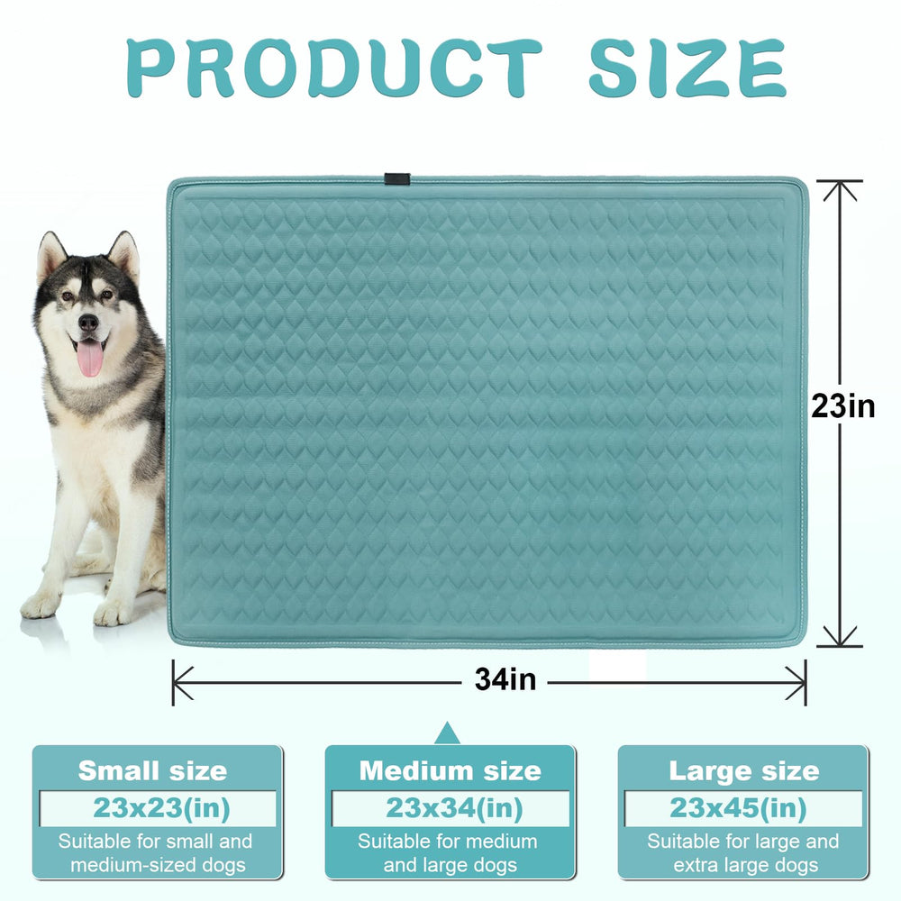 GOLOPET mat shows reinforced stitching and chew resistant silicone for durability