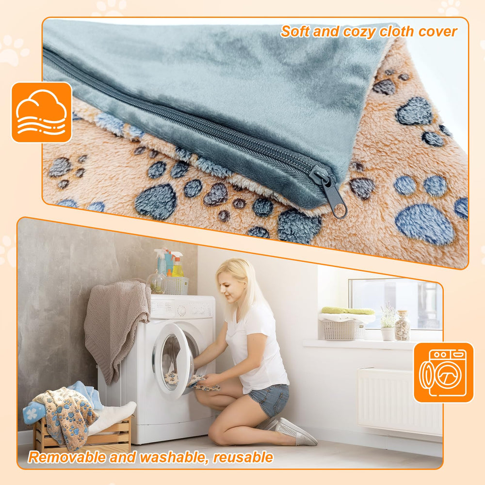 GOLOPET soft fleece cover enhances comfort during rest