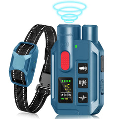 Gomehone dog collar with remote control for convenient training sessions.