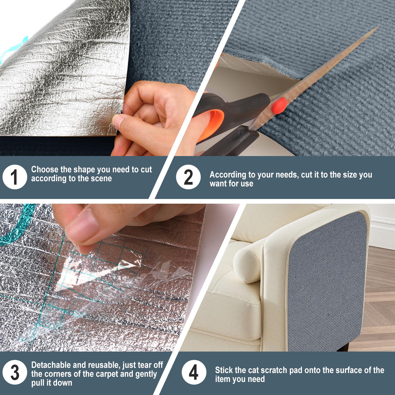 GongPath 2-pack mats offer ample coverage across large areas.