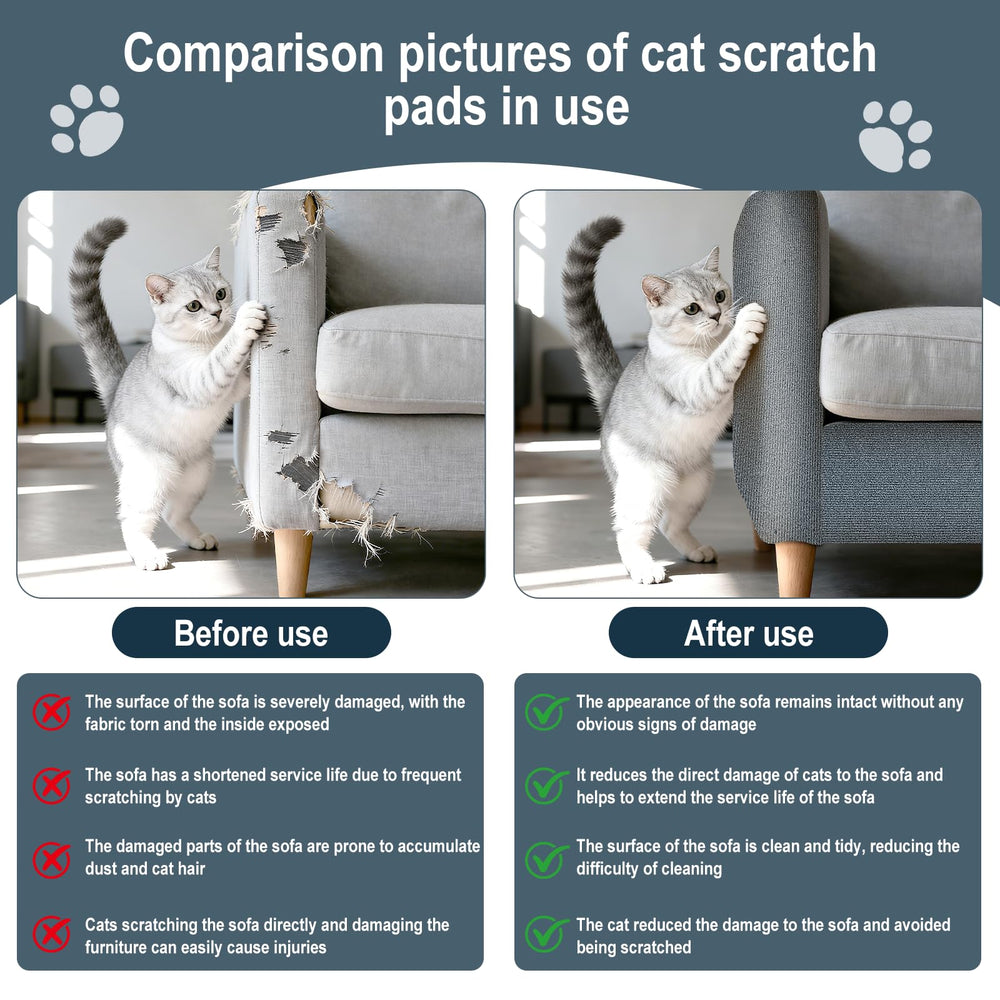 GongPath cat scratch mat for cat tree posts provides a durable replacement surface.
