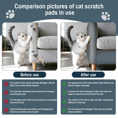 GongPath cat scratch mat for cat tree posts provides a durable replacement surface.
