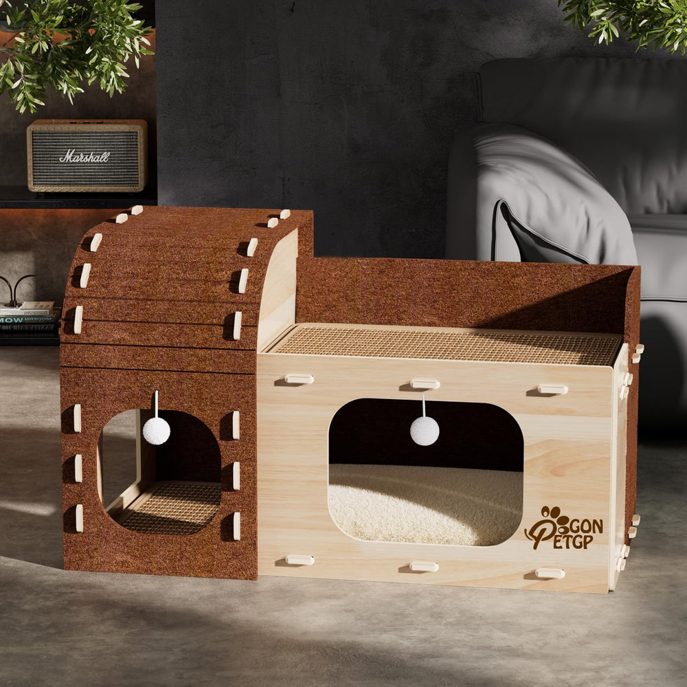 GONPETGP foldable design for effortless storage and mobility.