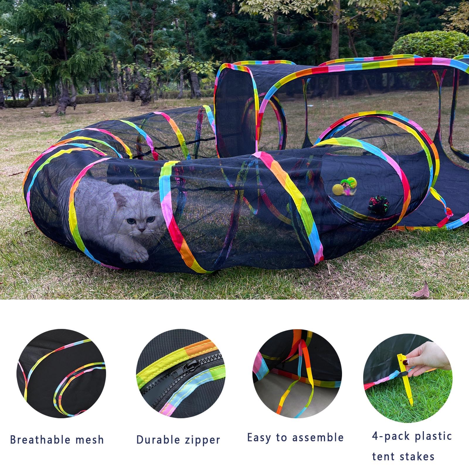 GONPETGP outdoor enclosure ideal for beach picnics and park play.