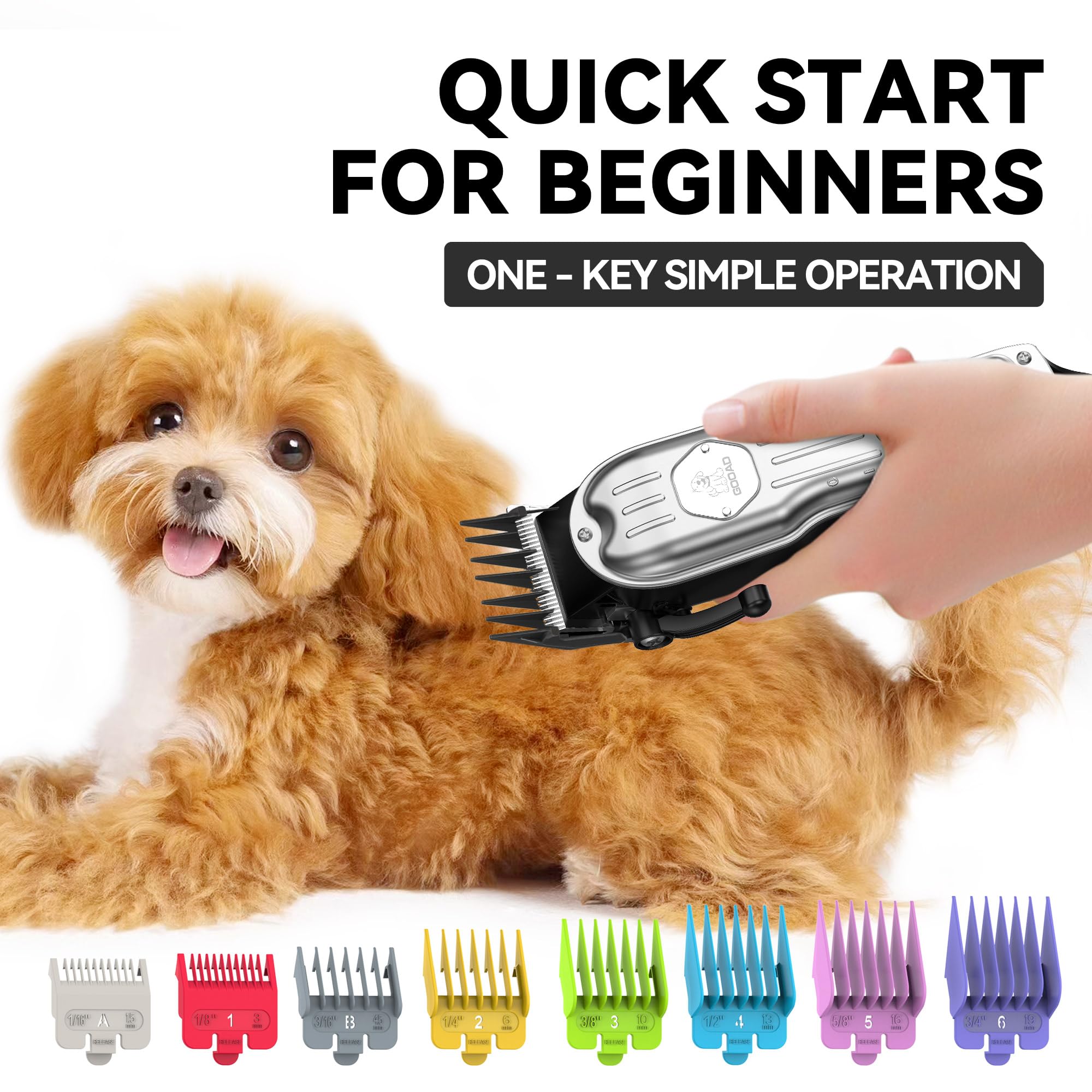 Gooad 4 cut length options tailor trims to coat thickness and style.