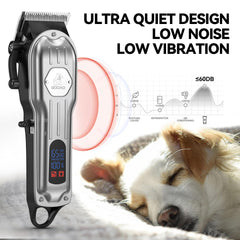 Gooad removable blade allows swift blade changes during grooming sessions.