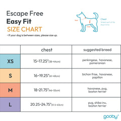 Gooby step-in ease close-up highlights simple on-boarding for quick walks