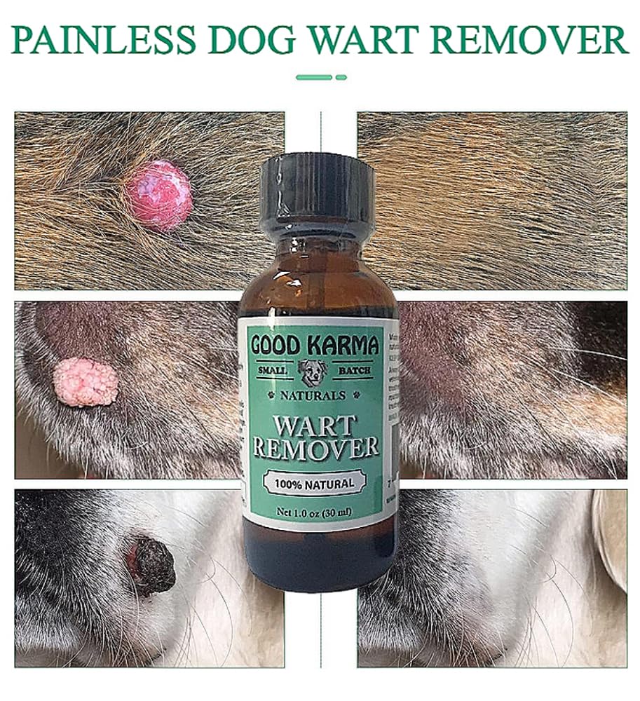 GOOD KARMA NATURALS brush-cap applicator enables precise at-home wart treatment.