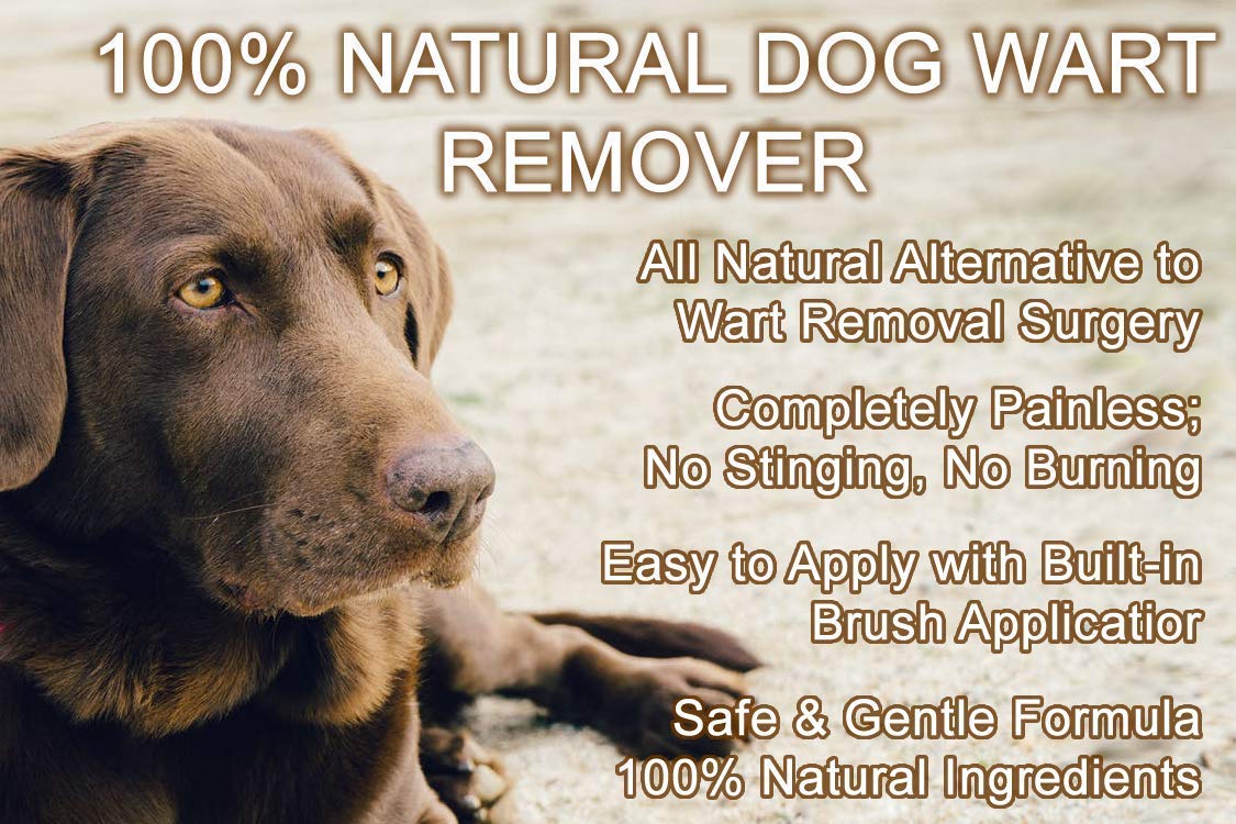 USA-made GOOD KARMA NATURALS dog wart remover.