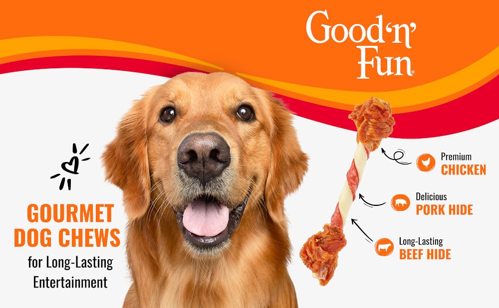GOOD 'N' FUN triple-flavor pack front shows packaging and product appeal.