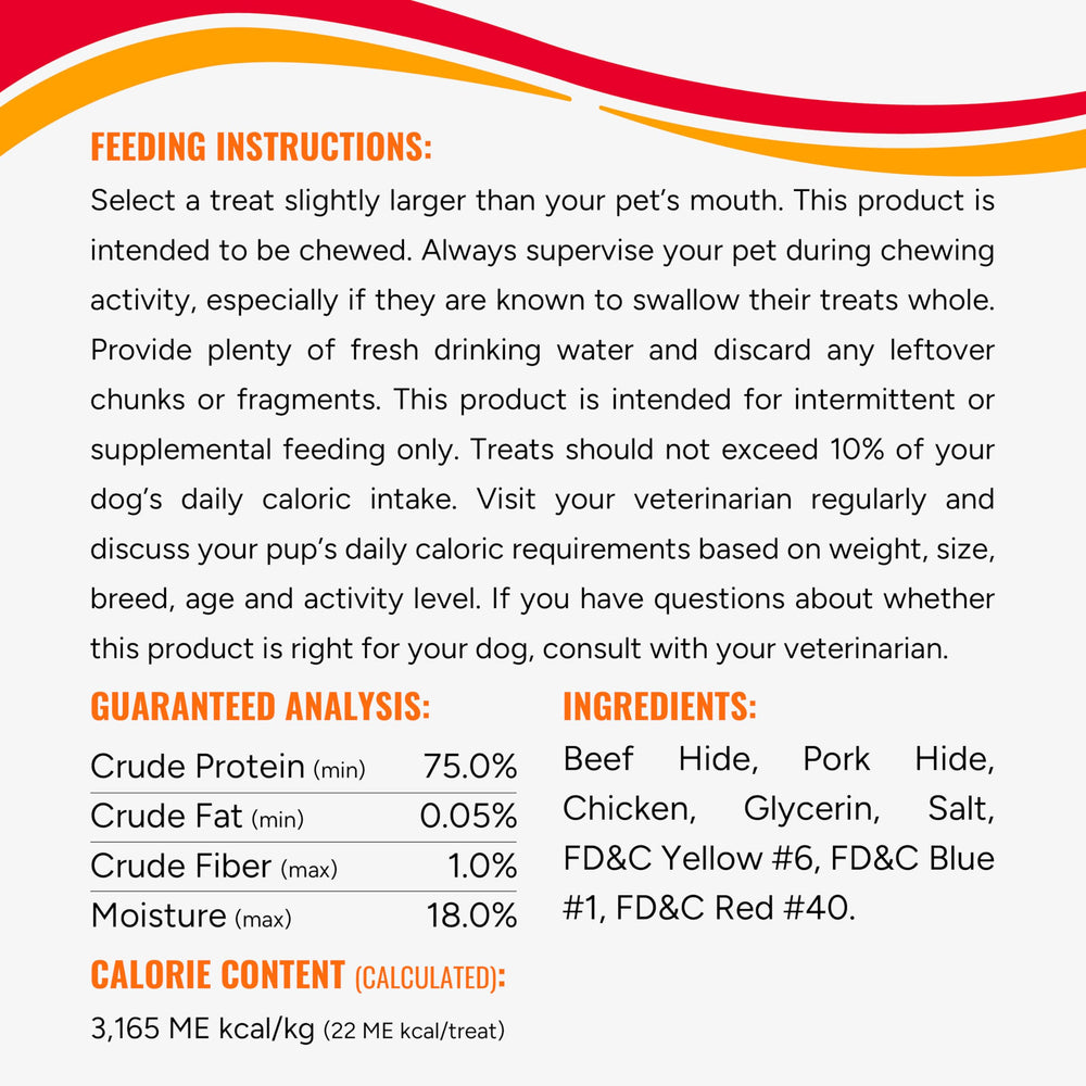 GOOD N FUN Triple Flavor Twists variety of flavors for canine taste.