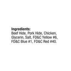 Good 'N' Fun Triple Flavor Twists dog-chewing action; engaging texture.