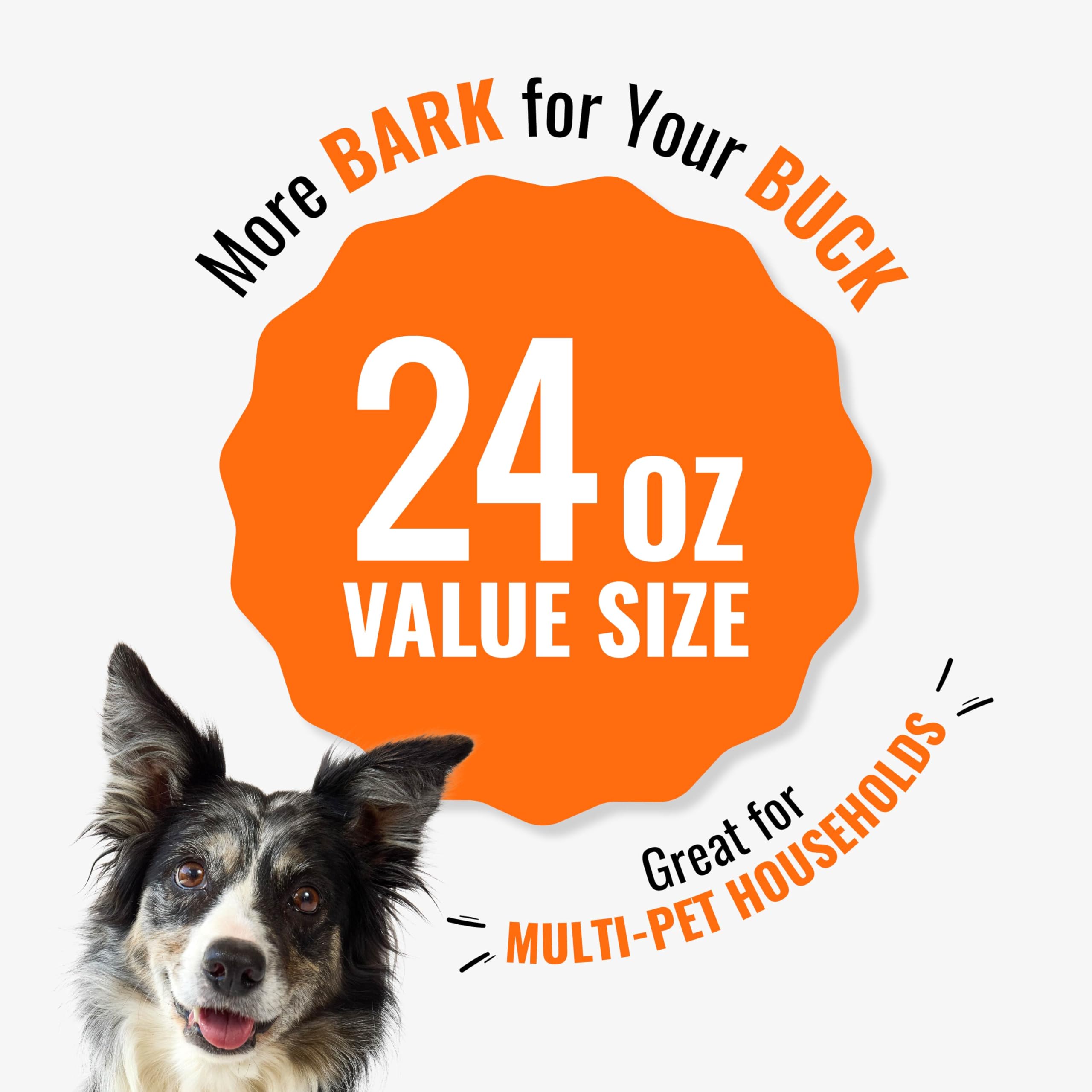 Assorted flavors concept representing five flavors loved by dogs.