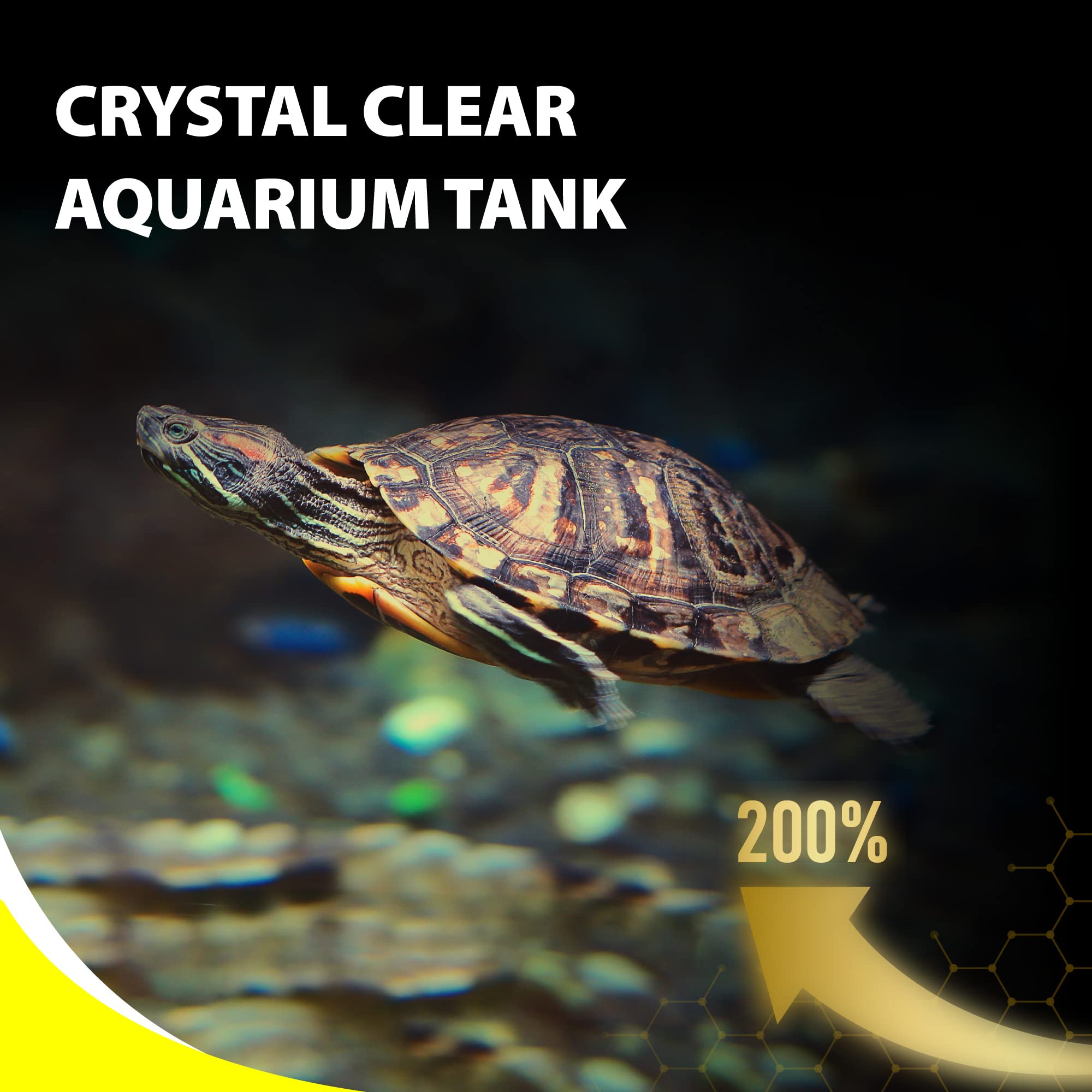 GOOD PARTNER Purify Floating Sticks delivering palatable nutrition for aquatic turtles.