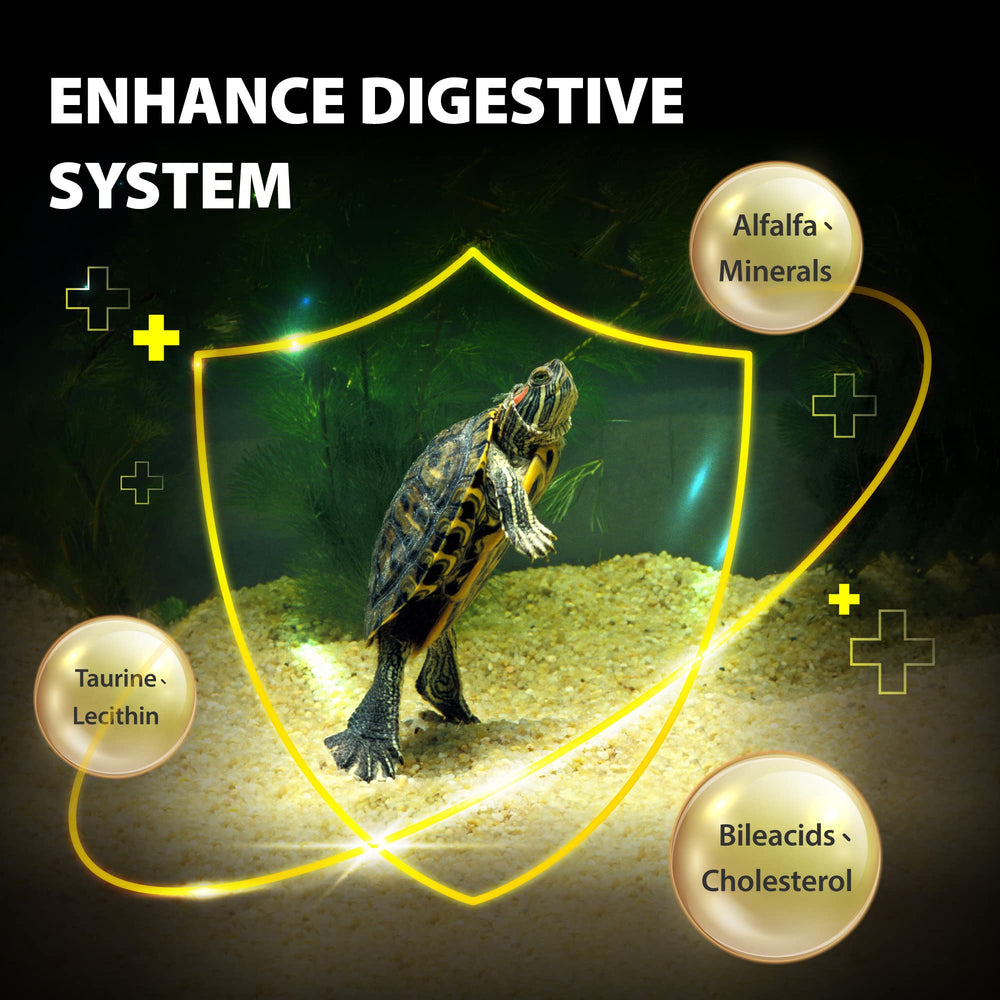 GOOD PARTNER Purify Floating Sticks aiding heart and liver function in turtles.