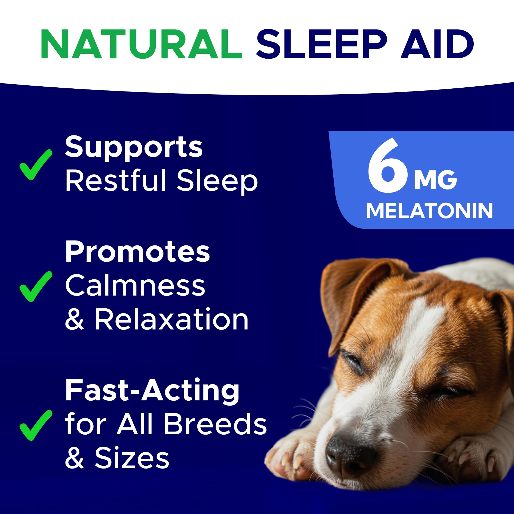 GOODGROWLIES melatonin dog chews close-up shows texture for sleep
