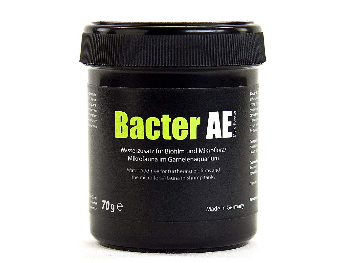 Breeding setup with Bacter AE may improve survival of newborn shrimp