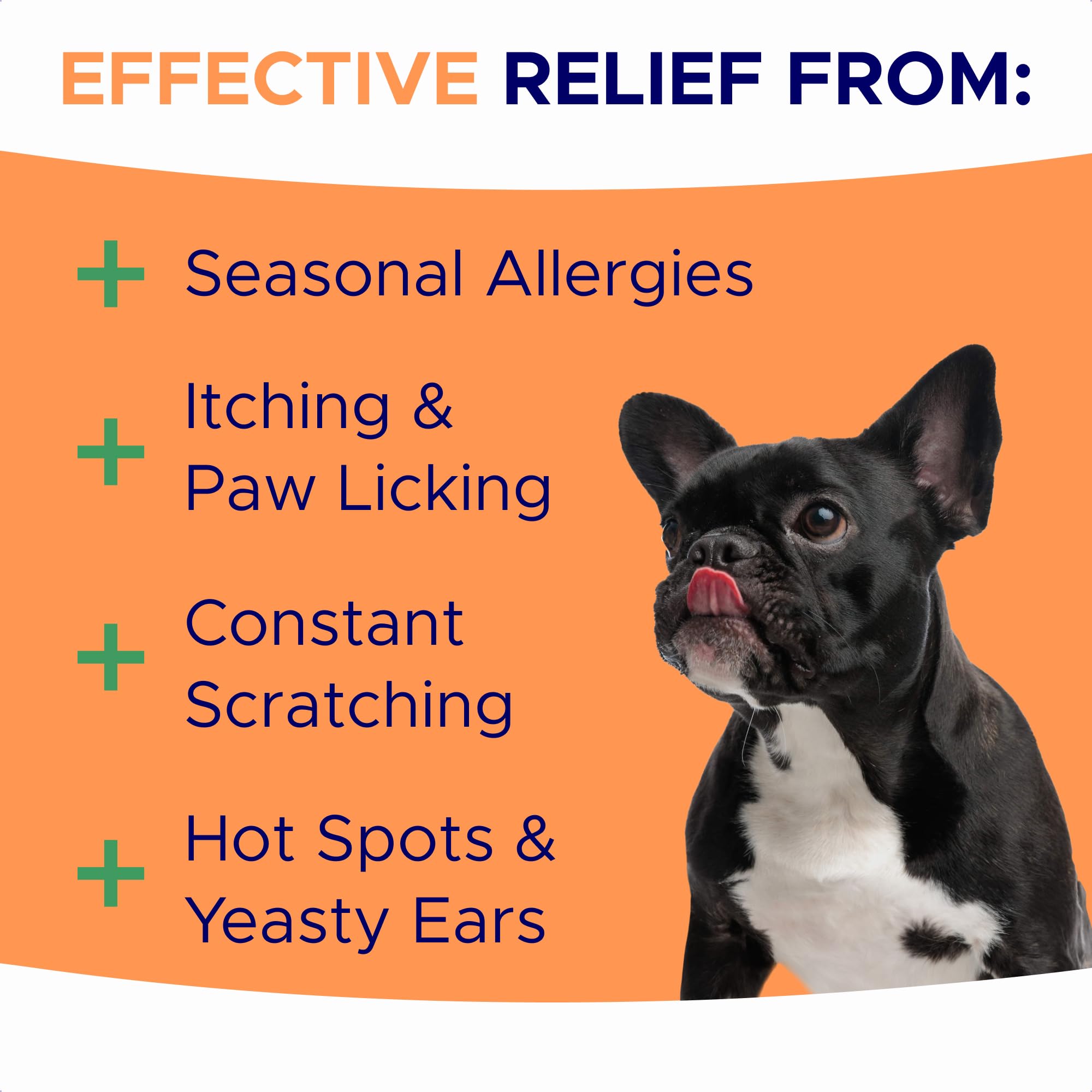 GOODGROWLIES soft chews close-up, easy-to-chew texture for quick relief.
