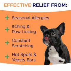 GOODGROWLIES soft chewy treat closeup shows tasty anti-itch solution
