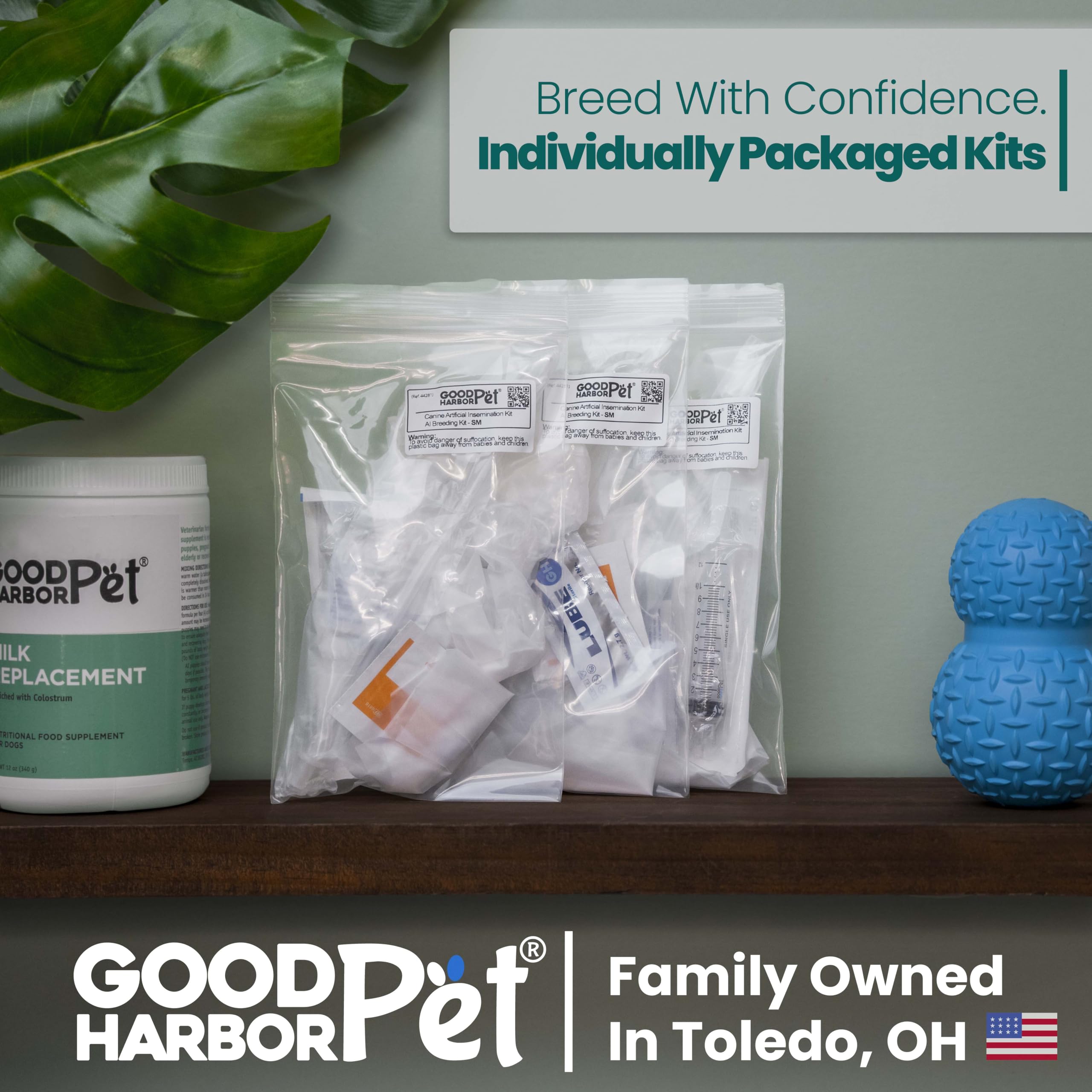 Good|Harbor Insemination extender supports precise sample prep for canine AI workflows.
