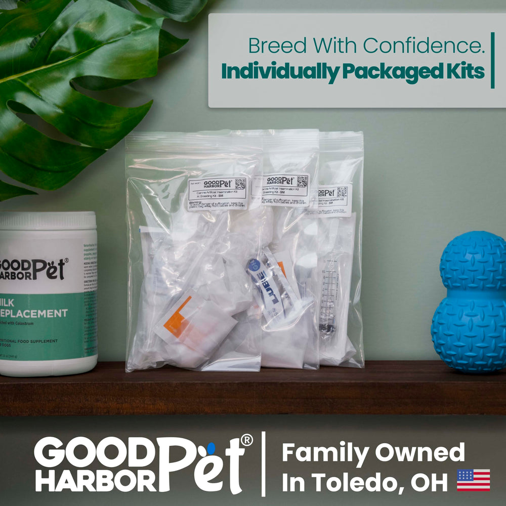 Good|Harbor Insemination extender supports precise sample prep for canine AI workflows.