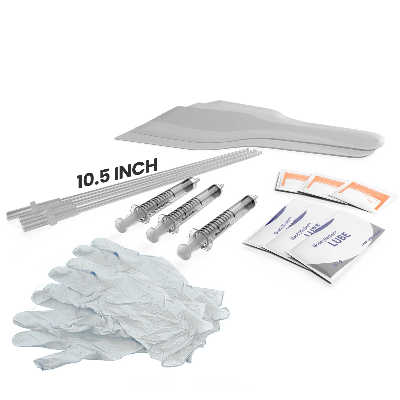 Good|Harbor Flexible smooth tip offers comfortable handling during insemination prep.