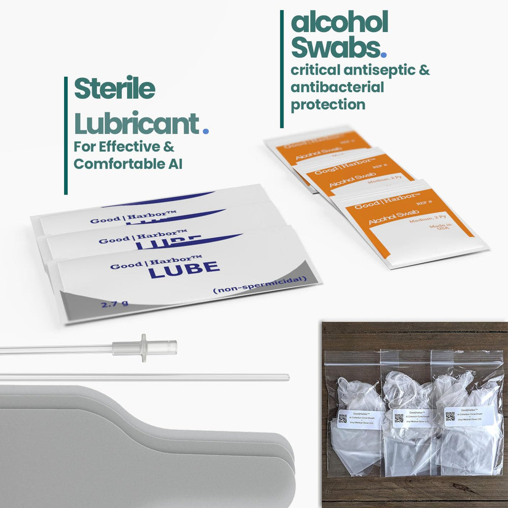 Good|Harbor non-spermicidal lubricant for smooth canine insemination use.
