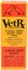 Goodwinol Vet Rx bird bottle pour supports respiratory relief for birds