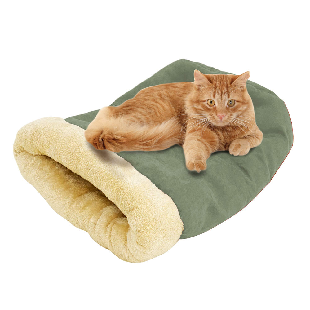 GOOPAWS self-warming burrow offers versatile cozy setups.