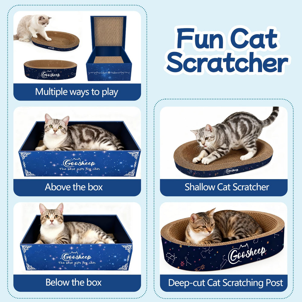 Goosheep close-up of durable scratcher surface for claws