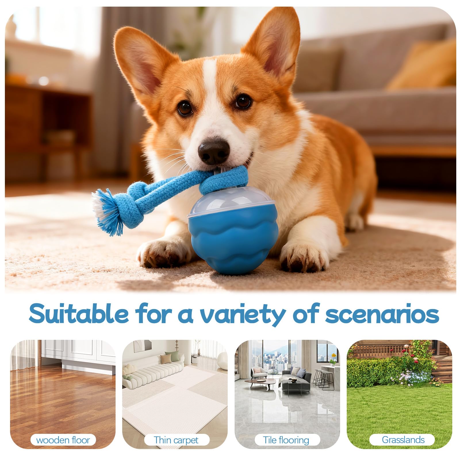 Goosheep USB charging dog toy easy recharge for everyday use.