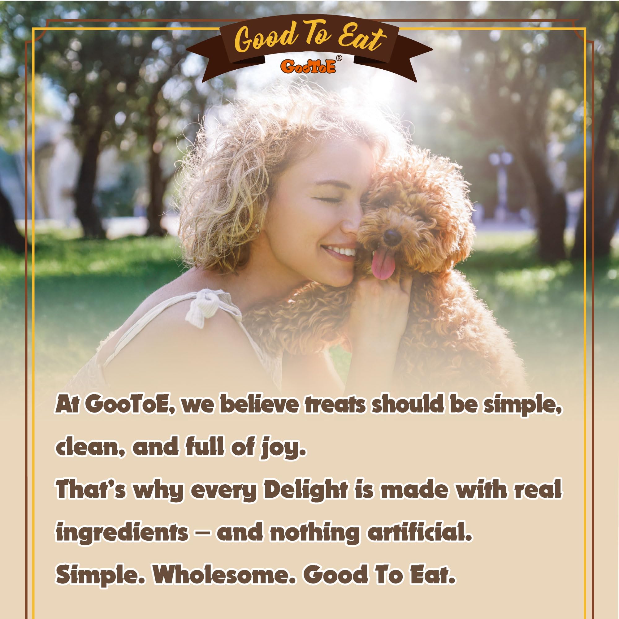 Gootoe Buffalo Bites suitable for medium dogs and puppies.