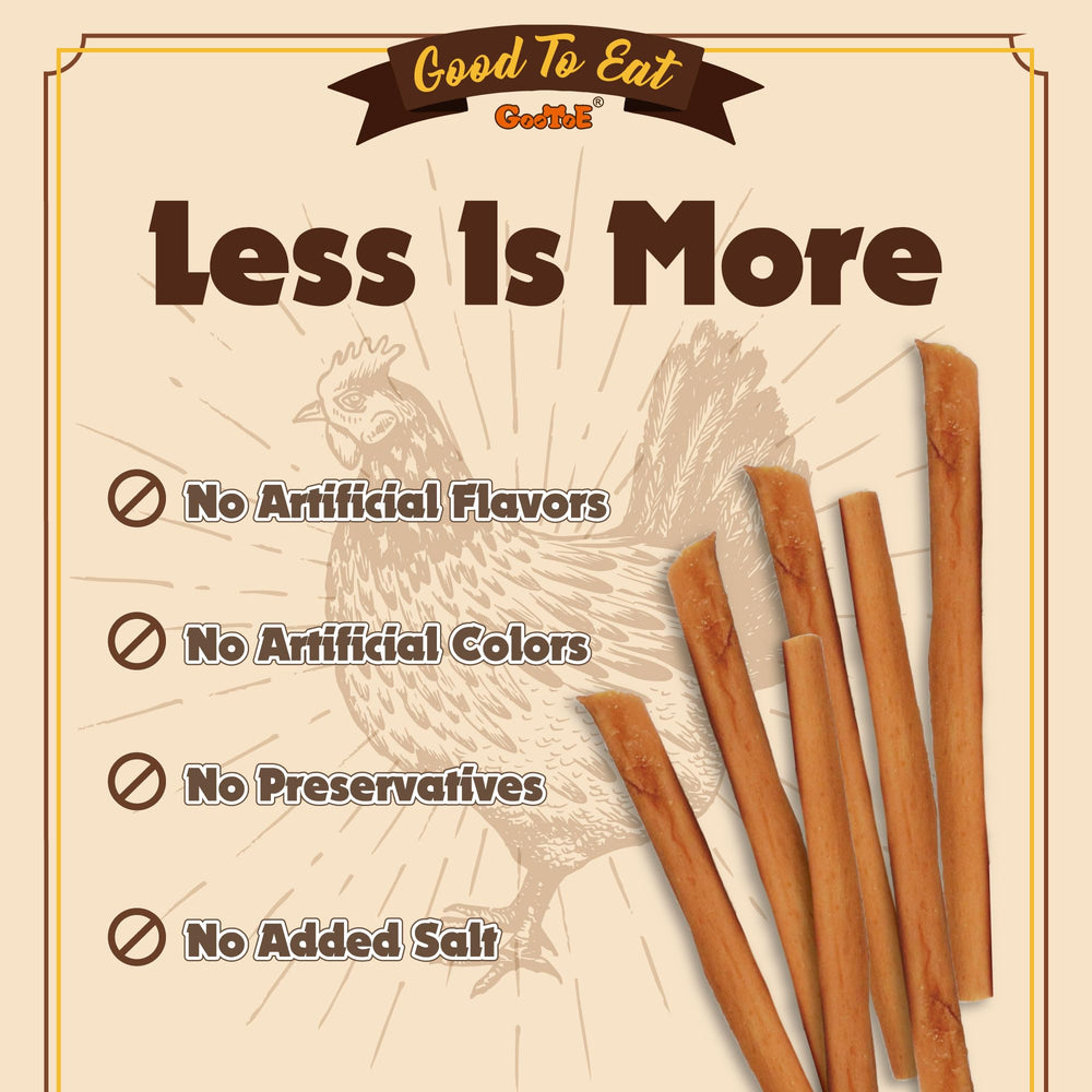 Gootoe chicken liver flavor dog treats, rich aroma that entices dogs.