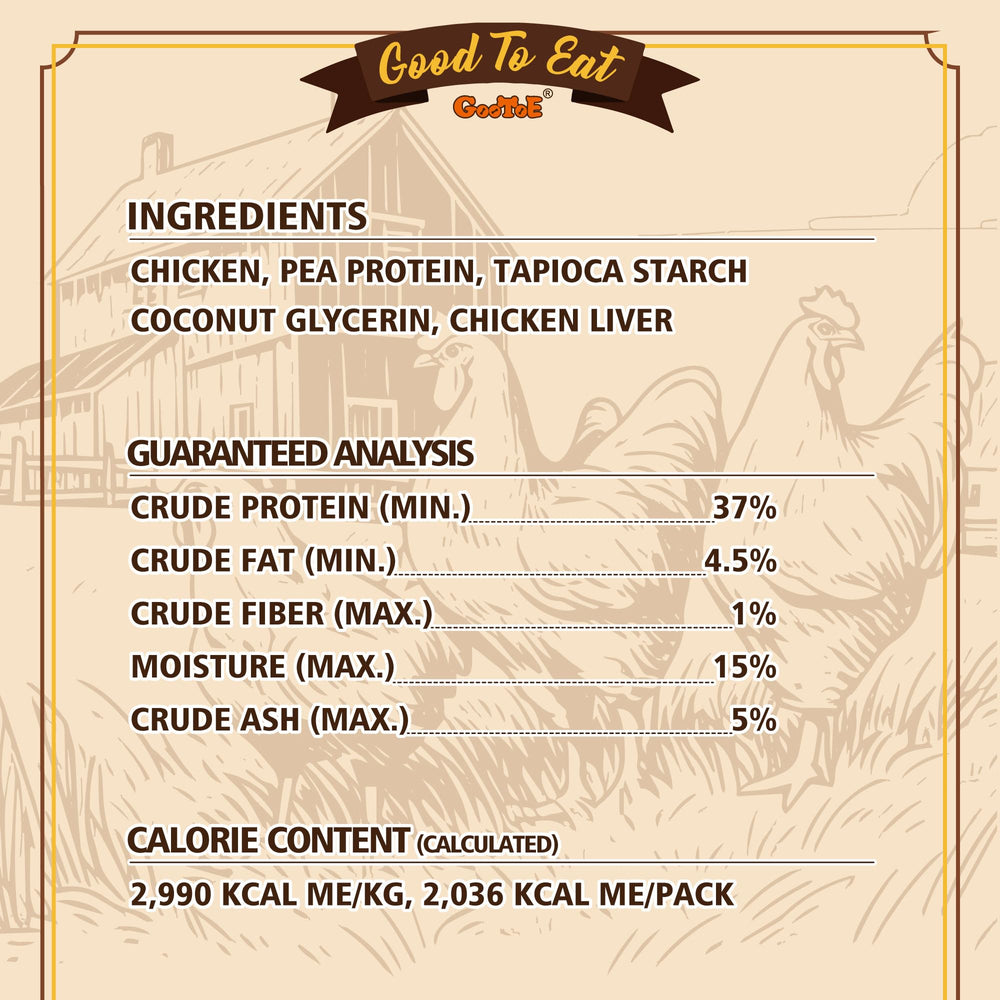 Gootoe gluten-free hypoallergenic dog treats suitable for dogs with sensitivities.