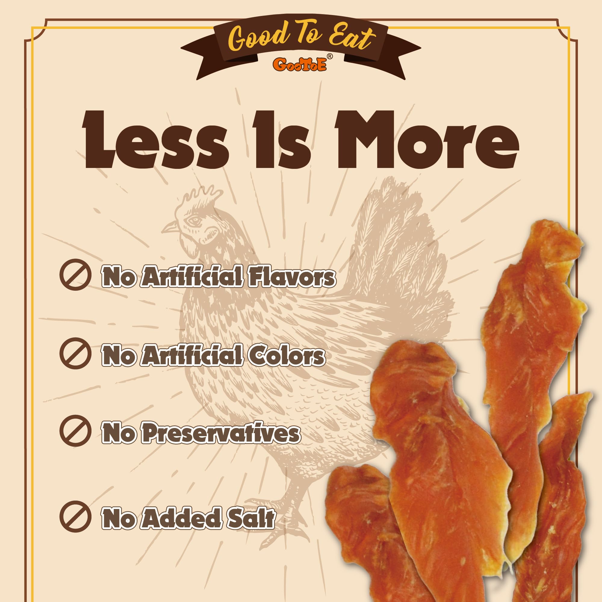 Gootoe gluten-free hypoallergenic dog treats shown in bag appealing for sensitive stomachs.