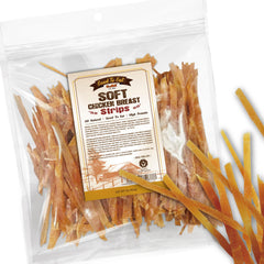 Gootoe soft dog treats chicken jerky 1lb: easy training rewards with tender texture.