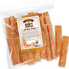 Gootoe soft chicken jerky dog treats in a 1 lb pouch ideal for quick training rewards