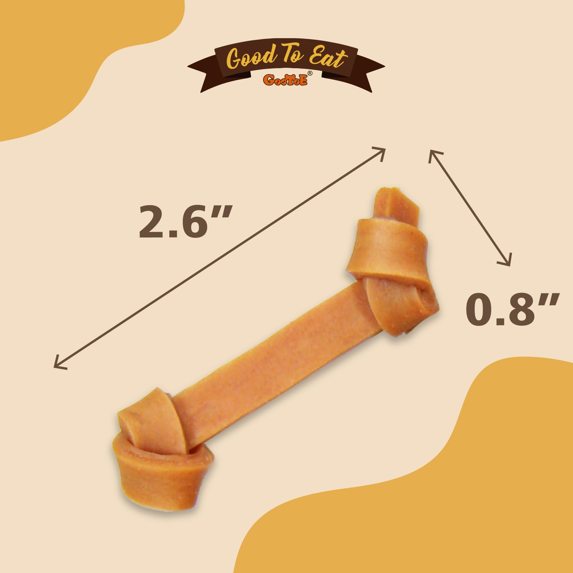 Gootoe chicken jerky soft texture close-up supports quick rewards