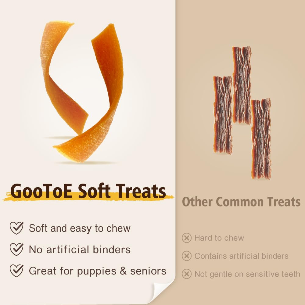 Gootoe training chew for dogs; easy bite sizes.