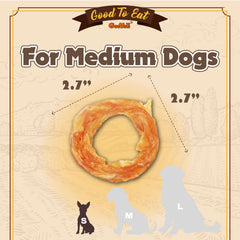 Gootoe turkey tendon long-lasting chew, great for extended sessions.