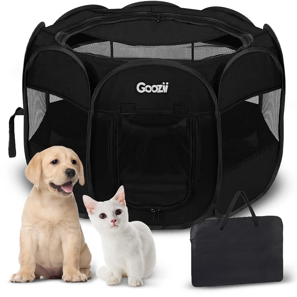 Goozii Puppy Playpen top cover secures pets during playtime
