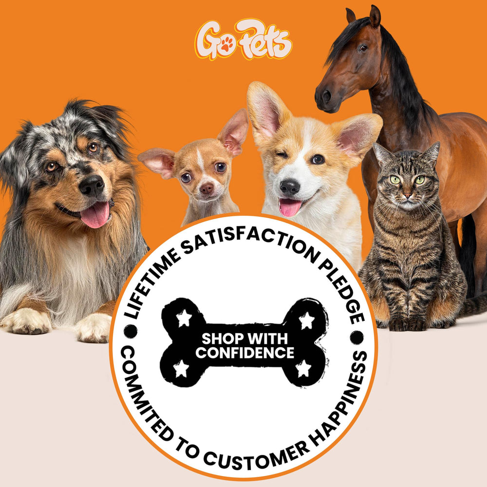 GoPets easy-clean design helps quick wipe-down after grooming.