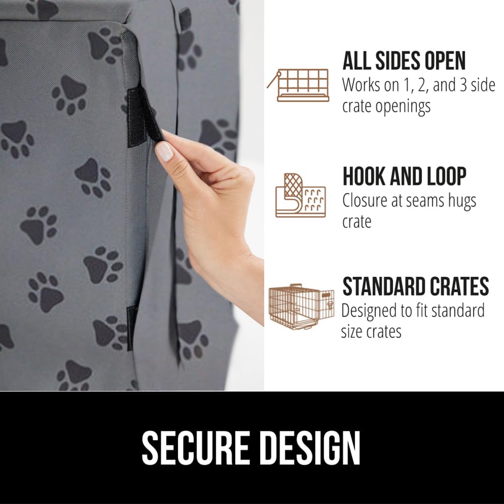 GORILLA GRIP 42-inch crate cover fits standard crates securely