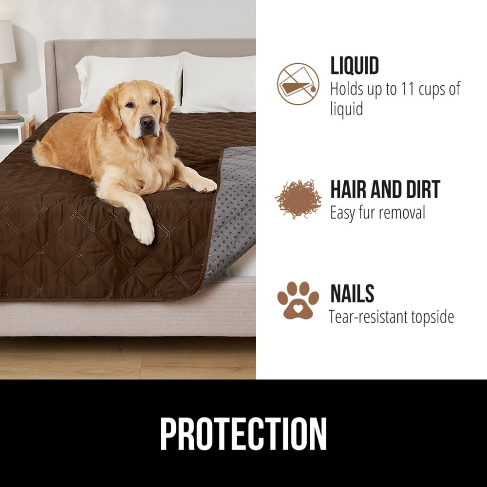 GORILLA GRIP 52x82-inch size fits most couches and chairs.