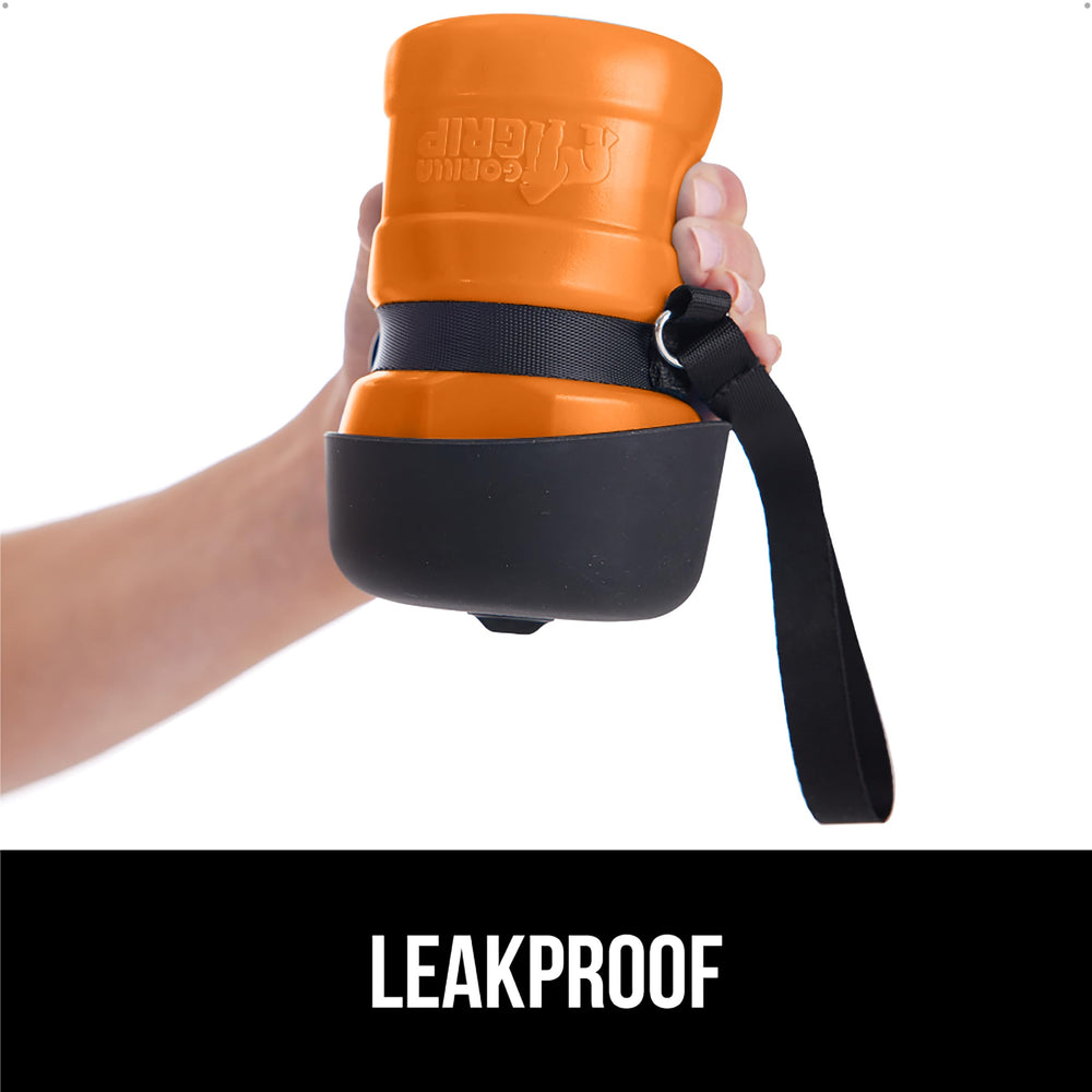 GORILLA GRIP BPA-free silicone bowl safe for pets.