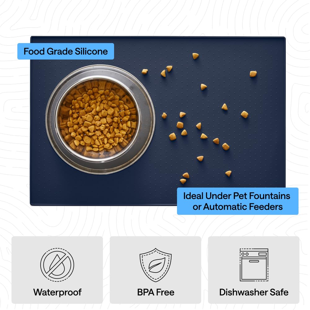 GORILLA GRIP BPA-free food-grade silicone ensures safe use for pets.